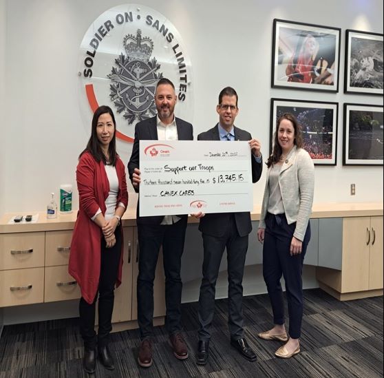 CANEX recueille près de 30 000 $ grâce à la campagne Un don en cadeau